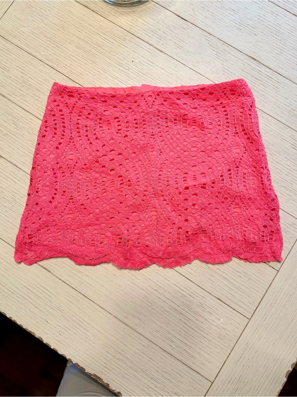 Lilly Pulitzer alice lace skort - hot coral | GUC
